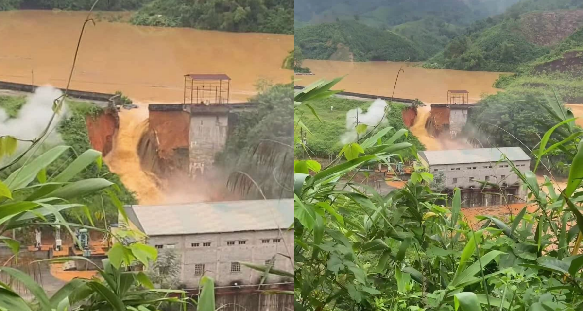 Nguyên nhân vỡ đập thủy điện Bắc Khê 1 giữa mưa bão: Hàng trăm người tháo chạy, con số thiệt hại ‘khủng’