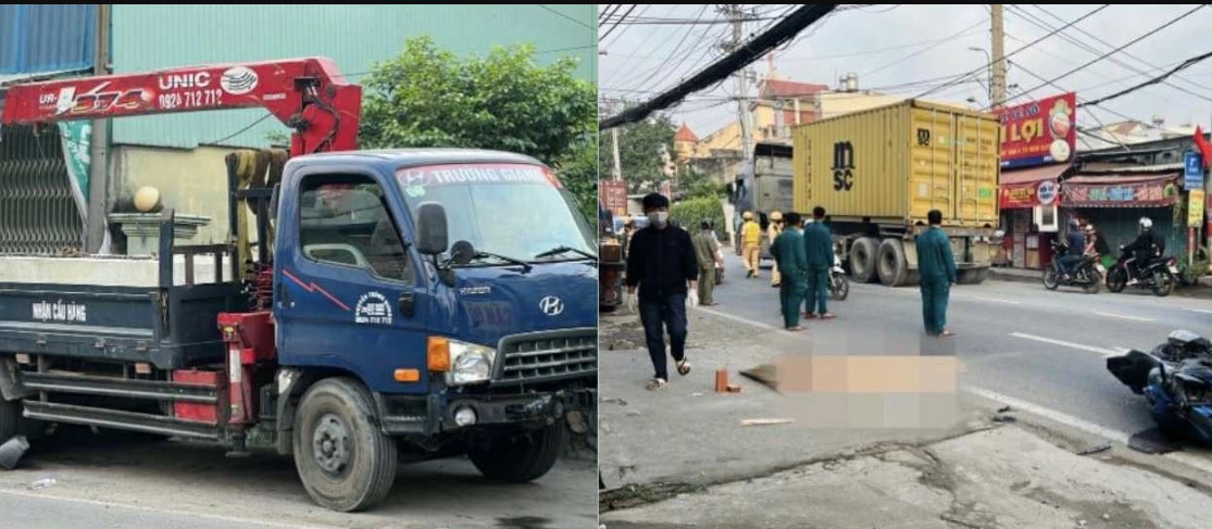 TP.HCM: Hiện trường ám ảnh vụ tài xế xe tải đi ngược chiều khiến một người đi xe máy tử vong tại chỗ