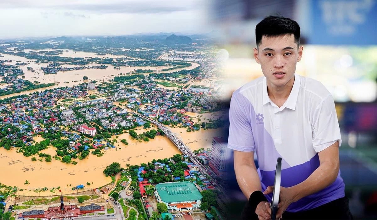 Thái Nguyên ngập lụt: VĐV pickleball Trương Vinh Hiển có hành động \'giải cứu\', NHM hết lời ngợi khen