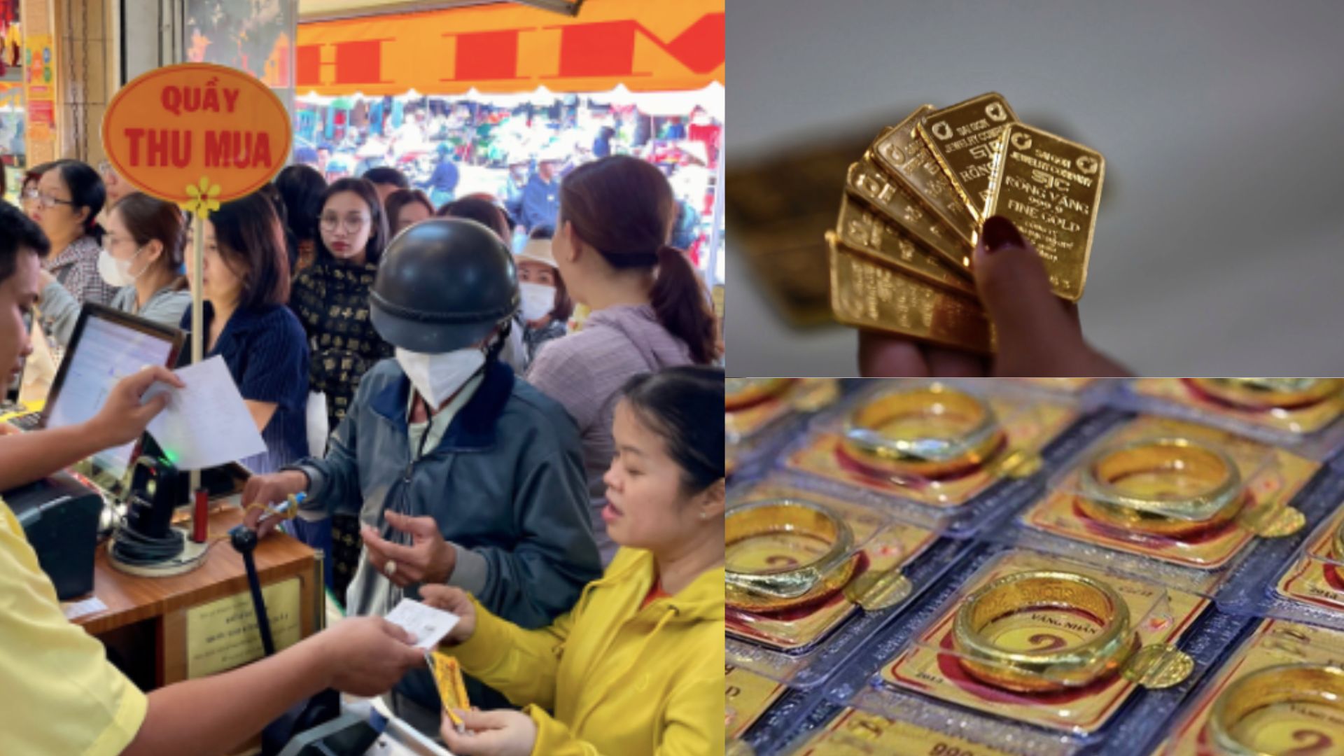Giá vàng hôm nay 9/10: Vẫn \'cực căng\', vàng tăng không ngừng nghỉ, choáng trước kỷ lục mới ở vàng miếng SJC 