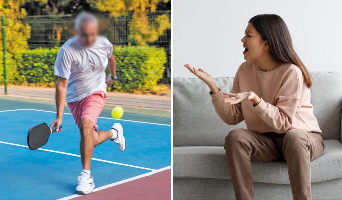 Chơi pickleball liền 3 tháng không giảm cân nào, người đàn ông bị vợ bắt thanh lý vợt, nghỉ chơi