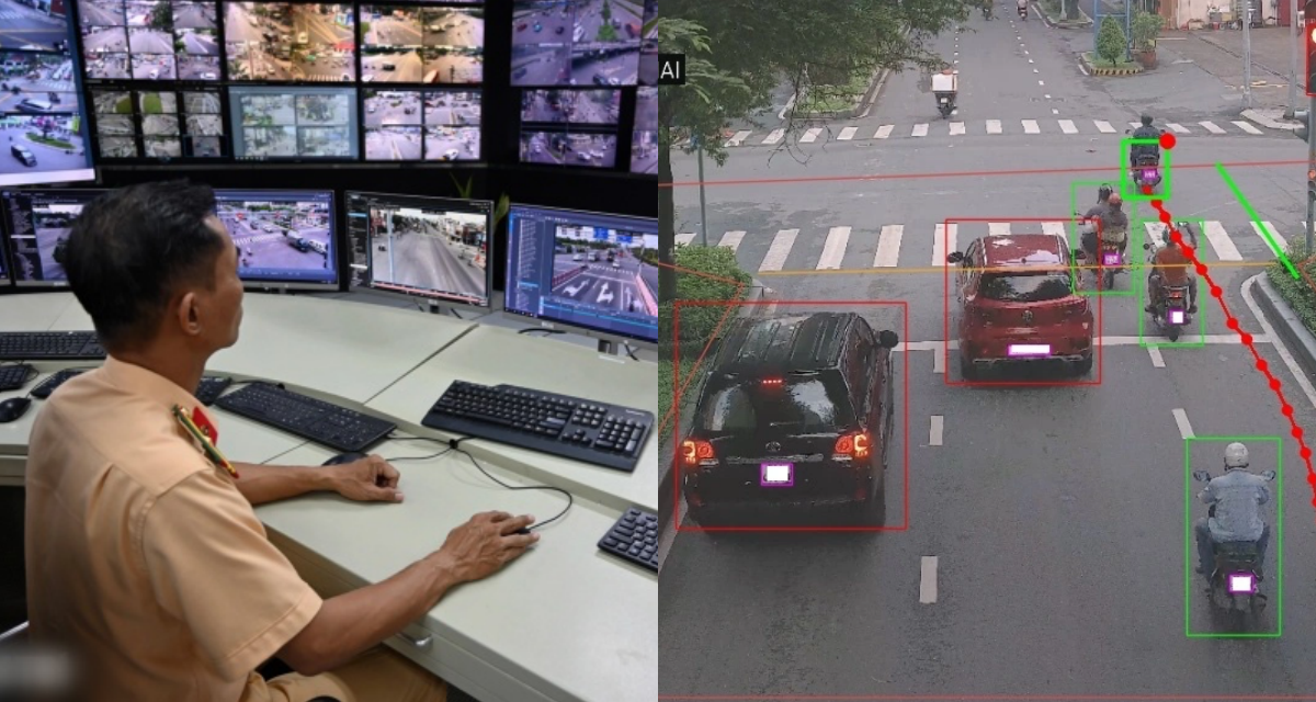 Camera AI ‘bắt sống’ hơn 3.400 vi phạm giao thông ở TP HCM trong một tháng, số tiền phạt khiến người dân giật mình