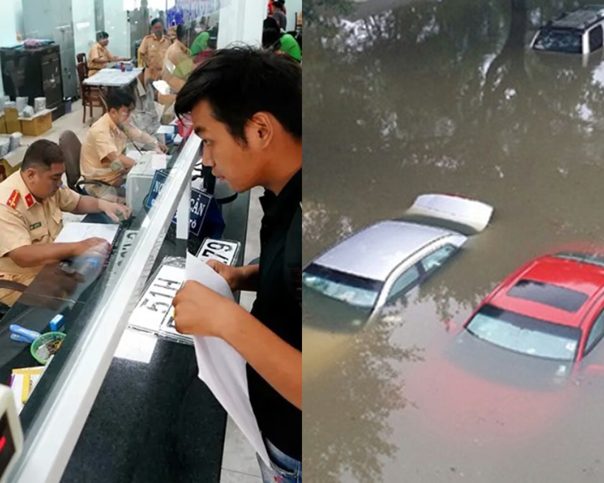 Thủ tục cấp lại biển số xe bị hỏng, rơi trong mùa mưa bão: Lưu ý tránh bị phạt đến 26 triệu đồng!
