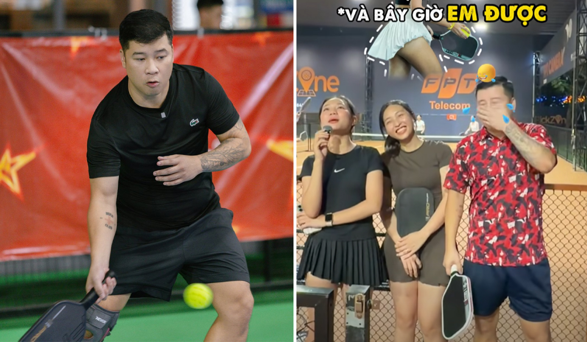 Doanh nhân \'triệu view\' đầu tư từ A đến Z cho vợ chơi pickleball, nói thẳng về môn thể thao thị phi