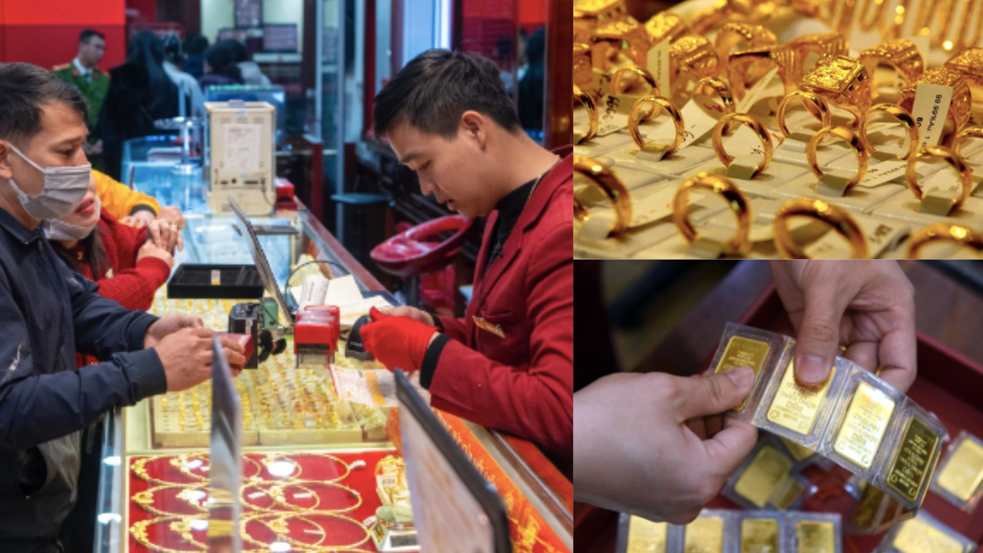 Giá vàng hôm nay 12/10: Đà tăng \'khủng khiếp’, giá vàng trong nước chưa có dấu hiệu hạ nhiệt