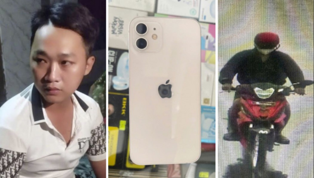 Lỡ ăn chơi quá tay cùng bạn hết tiền lương, người đàn ông đi cướp điện thoại để tránh bị vợ mắng