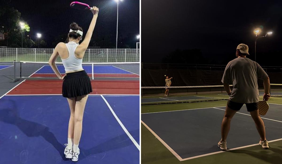 Cãi nhau với vợ, người đàn ông bất ngờ xách vợt ra sân pickleball để giải tỏa lúc nửa đêm