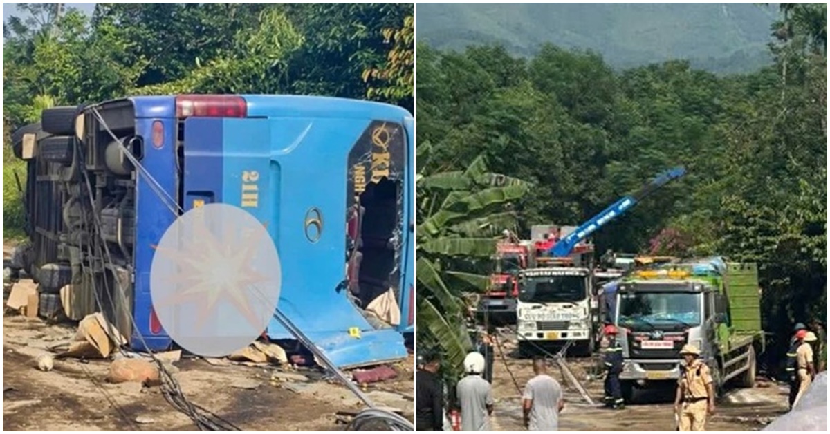 Kết quả kiểm tra nồng độ cồn, ma túy của tài xế trong vụ lật xe khách khiến 3 người chết, hàng chục người bị thương