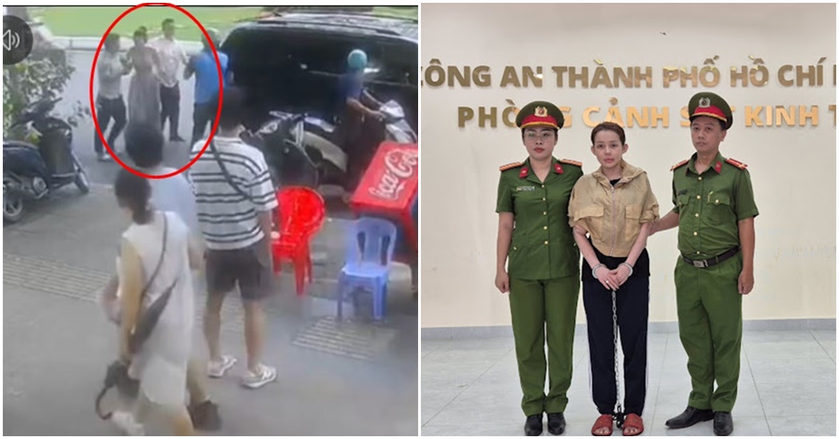 Camera ghi trọn cảnh Ngân 98 chống đối công an giữa đường phố, đây là lý do bị còng cả tay và chân?