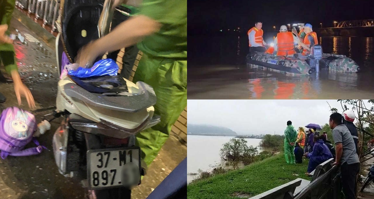 Bố ôm 2 con nhỏ nghi nhảy cầu Bến Thủy, ám ảnh thứ để lại hiện trường, rầm rộ nguyên nhân nghĩ quẩn