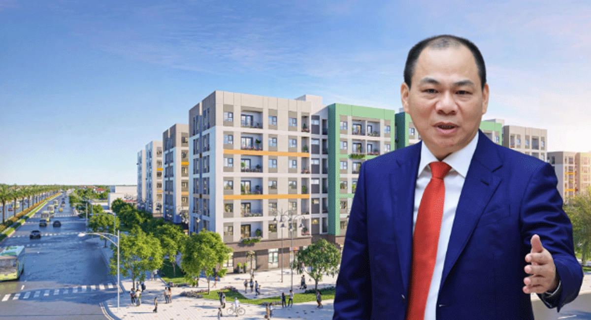Vingroup của tỷ phú Phạm Nhật Vượng thông tin về dự án gần 61.000 căn nhà ở xã hội tại 7 tỉnh, thành