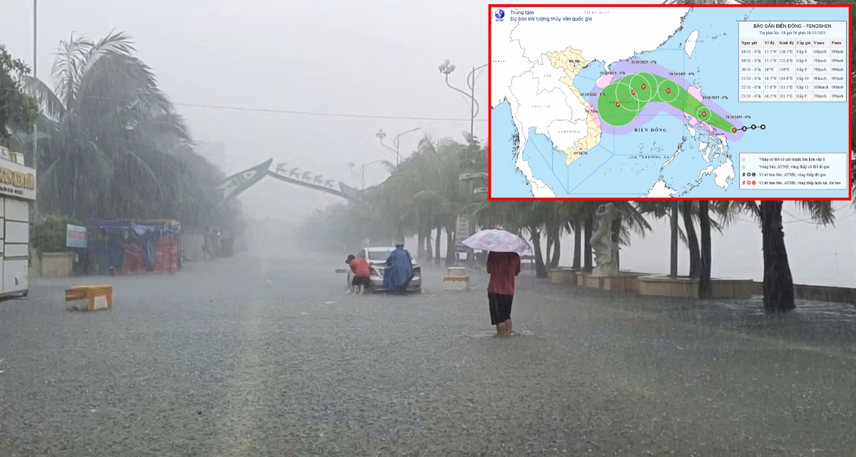 Cơn bão Fengshen sắp tiến vào Biển Đông: Hé lộ quỹ đạo khó lường, có thể trở thành cơn bão số 12?