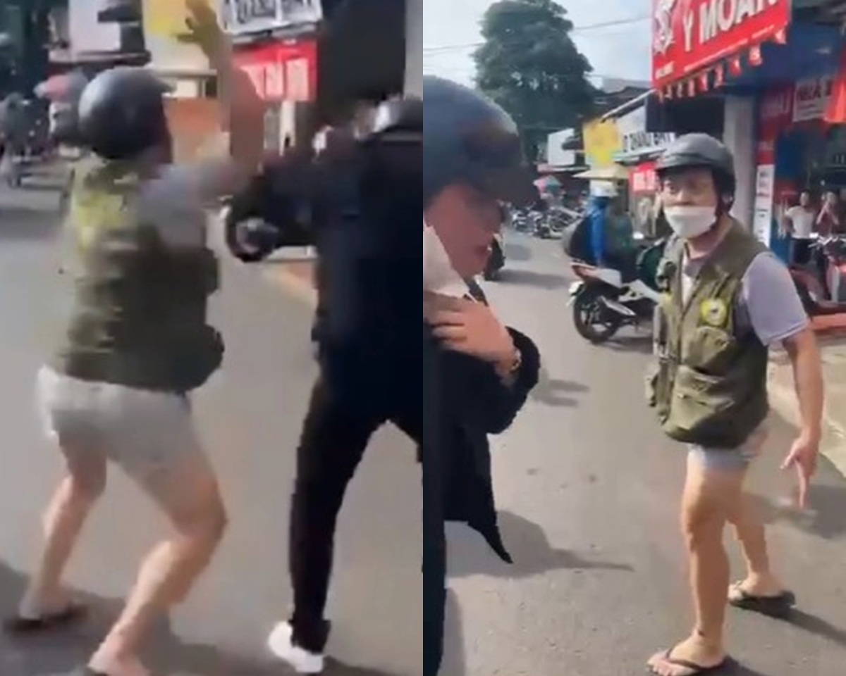 Đang lái xe, người đàn ông vừa bị đánh dã man giữa đường vừa bị hăm dọa \'Mày biết tao là ai không?\'