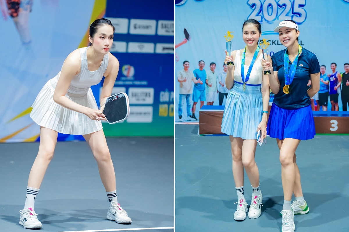 \'Người đẹp châu Á\' gây chấn động làng pickleball Việt Nam, vô địch 2 giải sau vài tháng nhập môn