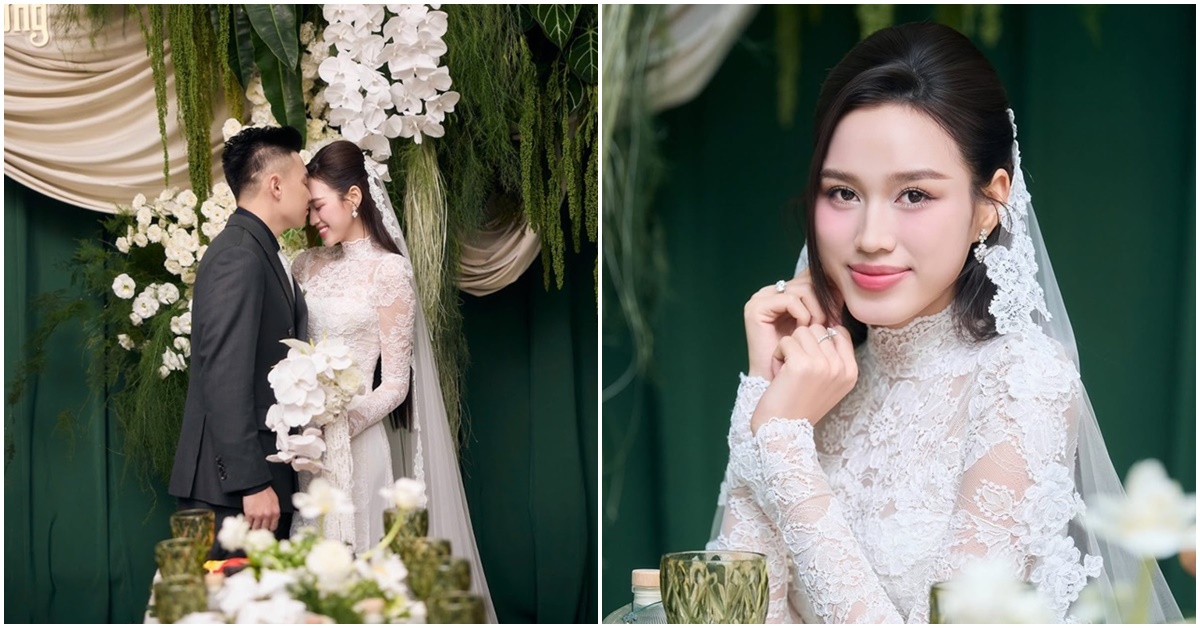Khoảnh khắc bố Hoa hậu Đỗ Thị Hà dắt tay con rể vào đón con gái gây sốt, CĐM dành lời khen không ngớt