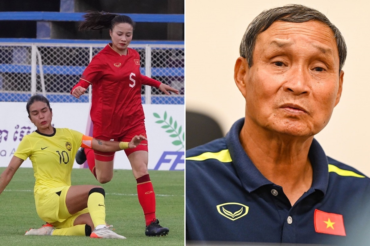Chung bảng với ĐT Việt Nam ở SEA Games 33, HLV của Malaysia kêu trời vì bất công