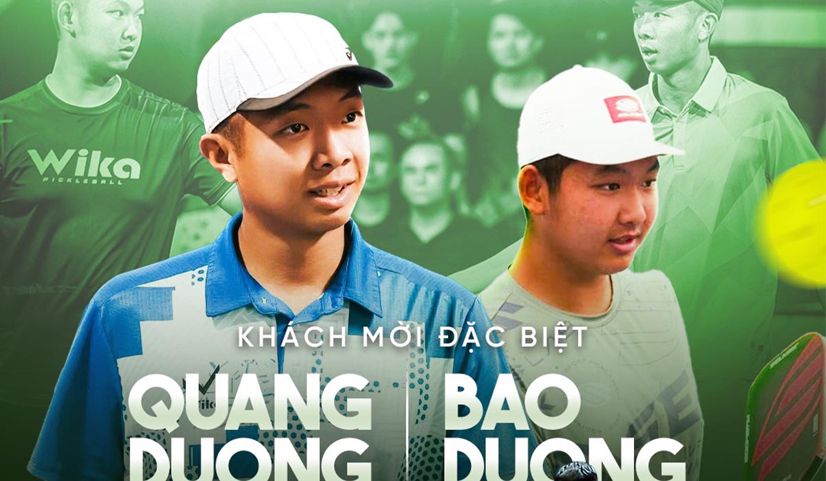 Giải pickleball Việt Nam: Quy tụ hàng loạt tay vợt xuất sắc, xuất hiện công nghệ \'xịn\'
