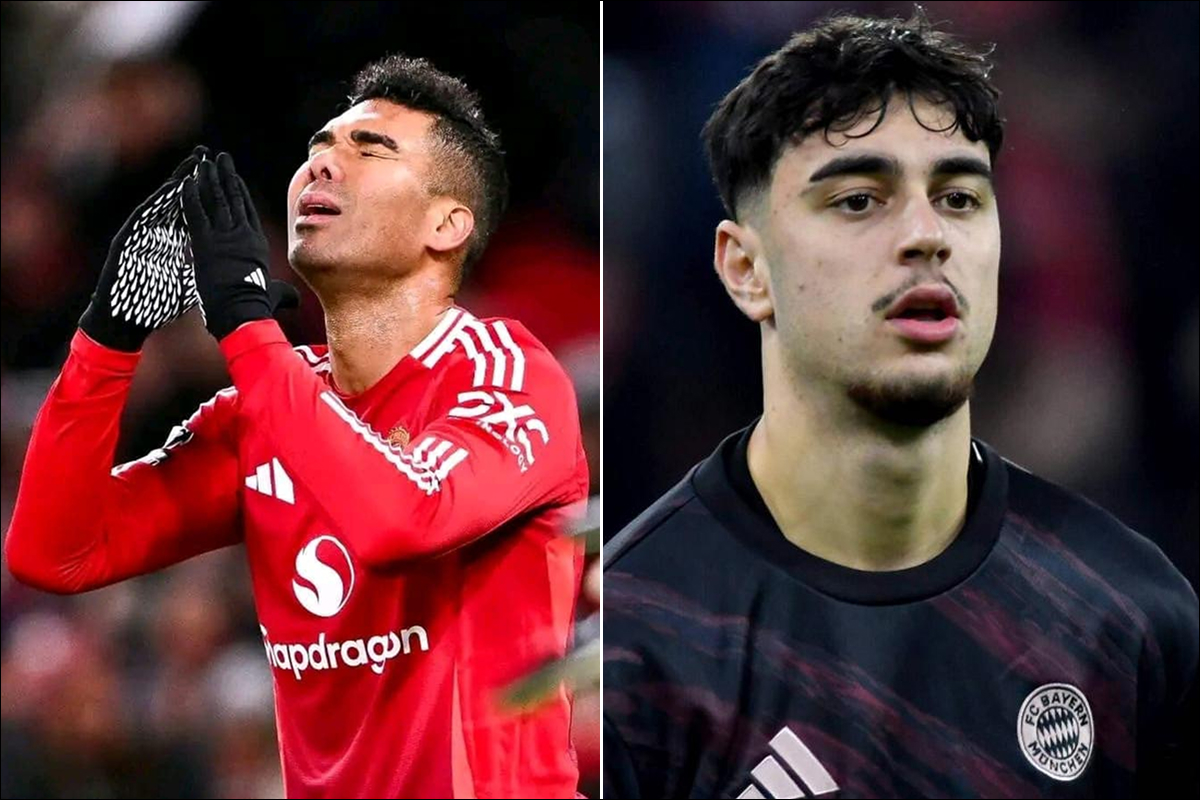 Casemiro rời Manchester United hè 2026, HLV Ruben Amorim đón người thừa Bayern Munich về thay thế?