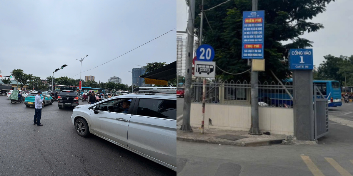 Những phương tiện nào được miễn phí khi vào Bến xe Giáp Bát đón trả khách?