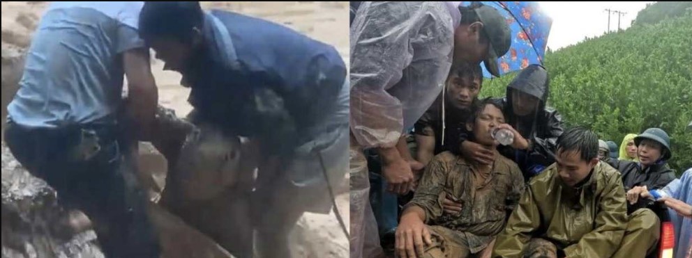 Sợ hãi cảnh sạt lở núi, người đàn ông bị đẩy xuống vực sâu: Tình hình nạn nhân sau khi bị vùi lấp