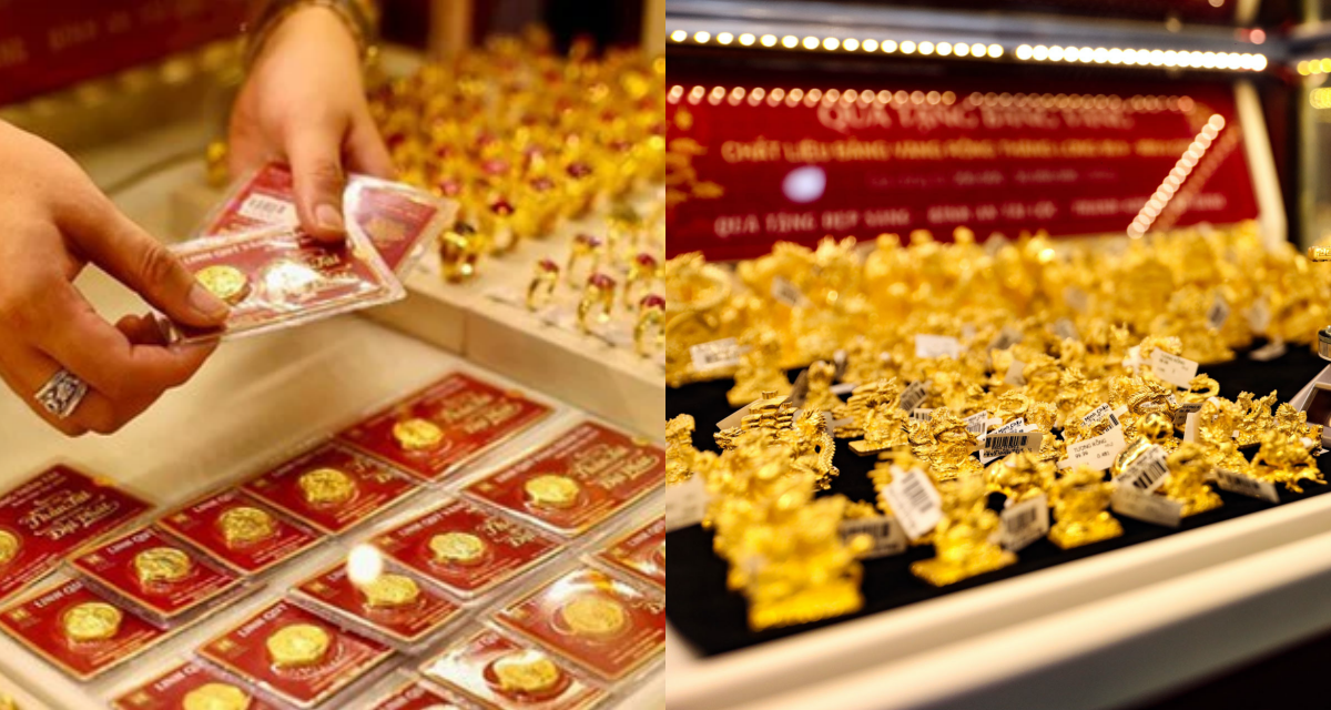 Giá vàng hôm nay 29/10 diễn biến trái chiều: Vàng SJC bật tăng ngoạn mục, vàng thế giới lao dốc gần 16 triệu/lượng