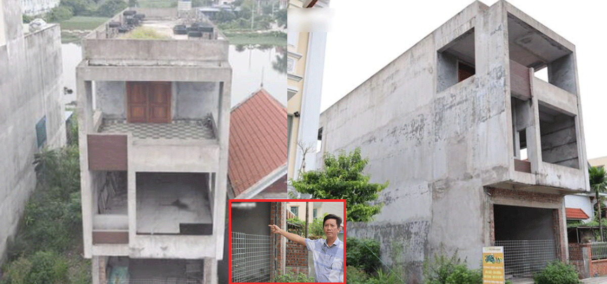 Vụ 1 lô đất cấp 2 sổ đỏ ở Hải Phòng: Một gia đình vay mượn xây nhà sắp hoàn thiện giờ phải bỏ hoang