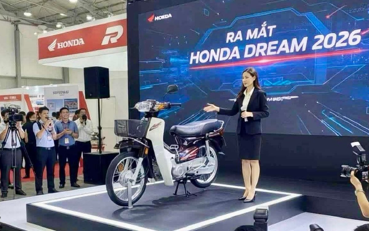 ‘Huyền thoại’ Honda Dream phiên bản 2026 sắp ra mắt tại Việt Nam, đẹp hơn Future, giá 20 triệu đồng?