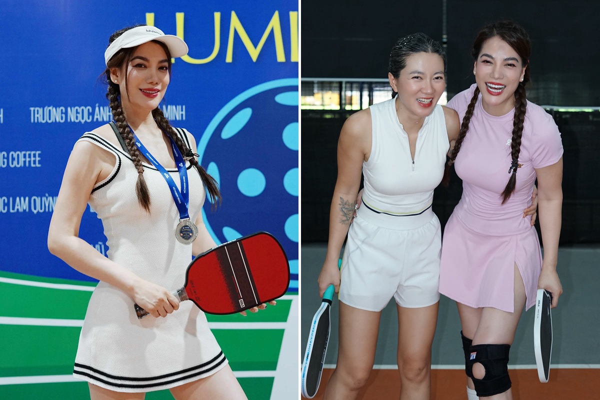 Trương Ngọc Ánh hút hồn trên sân pickleball trước khi bị bắt, giao diện như \'con gái đôi mươi\'
