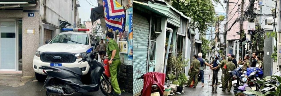 Vụ người hàng xóm bị tấn công bằng dao khi đang đổ rác: Gã đàn ông cố thủ trong phòng sau khi ra tay