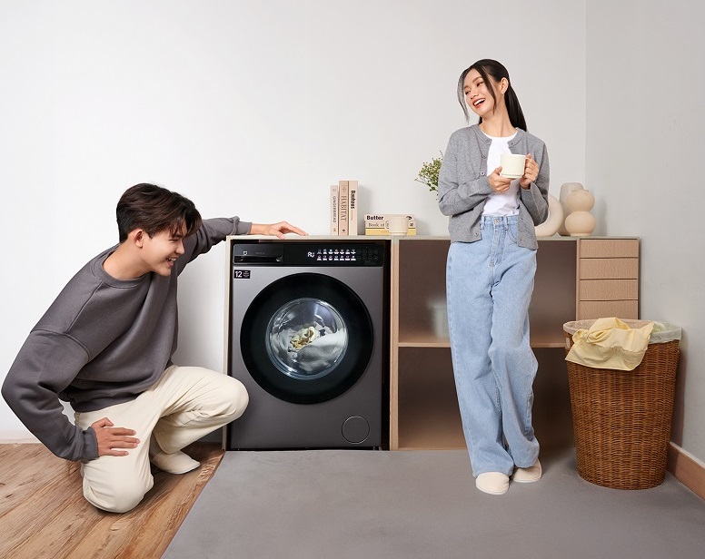 Xiaomi mở bán máy giặt sấy 2 trong 1 Mijia Front Load Washer Dryer 10.5kg: Lồng giặt siêu lớn, giặt hơi nước diệt khuẩn 