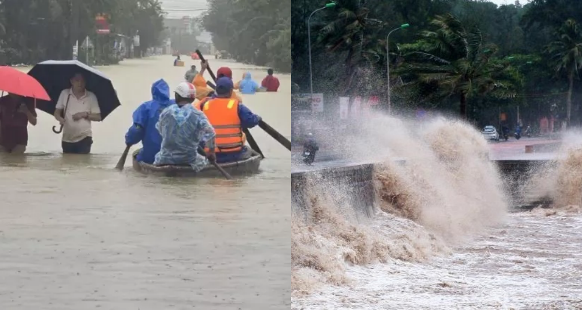 Biển Đông sắp đón ‘siêu bão’ số 13: Dự báo thời tiết cảnh báo mưa lớn miền Trung, diễn biến phức tạp