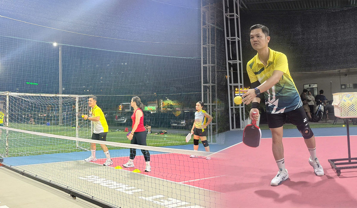 Chân dung thầy dạy pickleball gây sốt cộng đồng mạng, bất ngờ với mức học phí rẻ nhất Việt Nam
