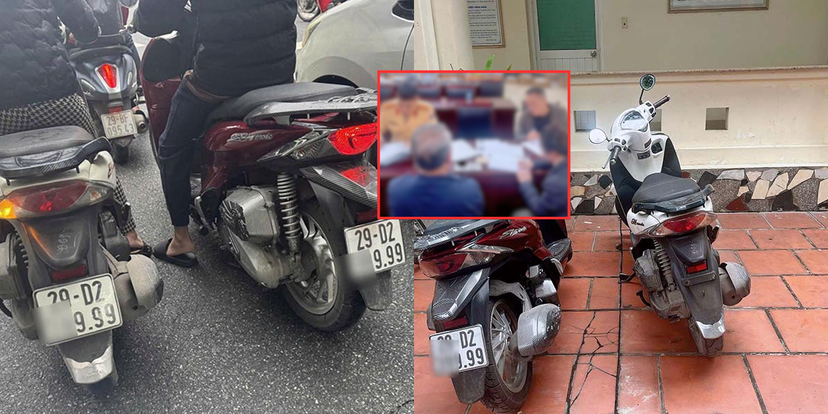 Vụ hai xe SH trùng biển số: Hé lộ nguyên nhân bất ngờ phía sau