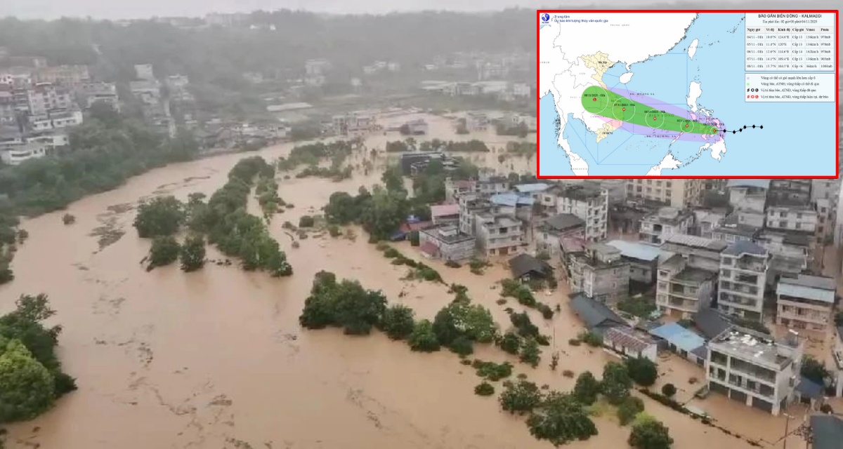 Bão Kalmaegi tăng tốc tiến vào Biển Đông, giật cấp 17: Chuyên gia cảnh báo khu vực chịu ảnh hưởng đầu tiên!