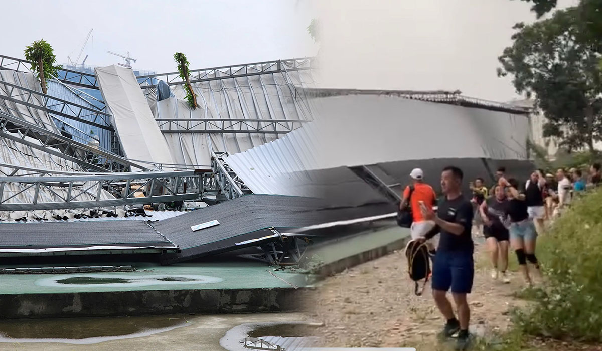 Cảnh báo pickleball Việt Nam: Sân tạm bợ xuất hiện tràn lan, không đảm bảo an toàn khi trời mưa gió