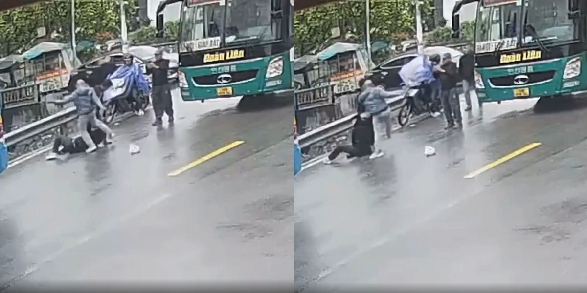 Camera ghi lại cảnh nam tài xế bị hành hung dã man giữa đường: Nguyên nhân không ngờ tới?