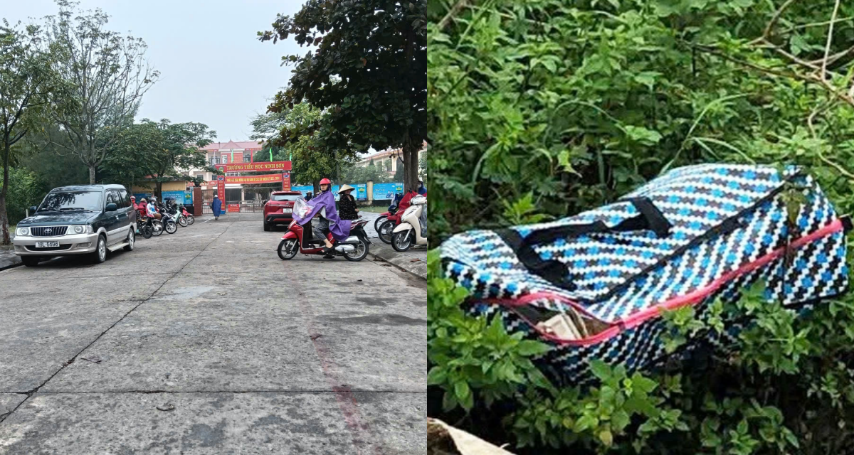Phát hiện thi thể thai nhi trong chiếc túi bạt ven đường ở Ninh Bình: Nhân chứng kể lại hiện trường ám ảnh