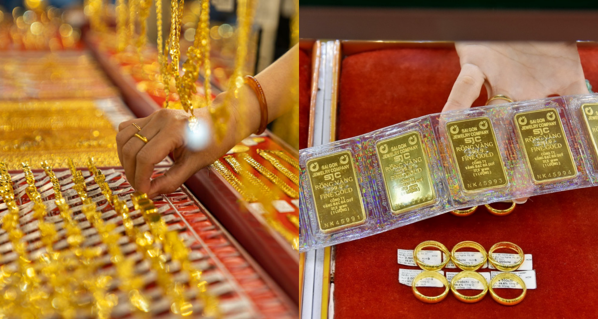 Giá vàng hôm nay 6/11: Vàng SJC và vàng nhẫn đồng loạt ‘mất giá’, chênh lệch với thế giới vẫn cao bất thường!