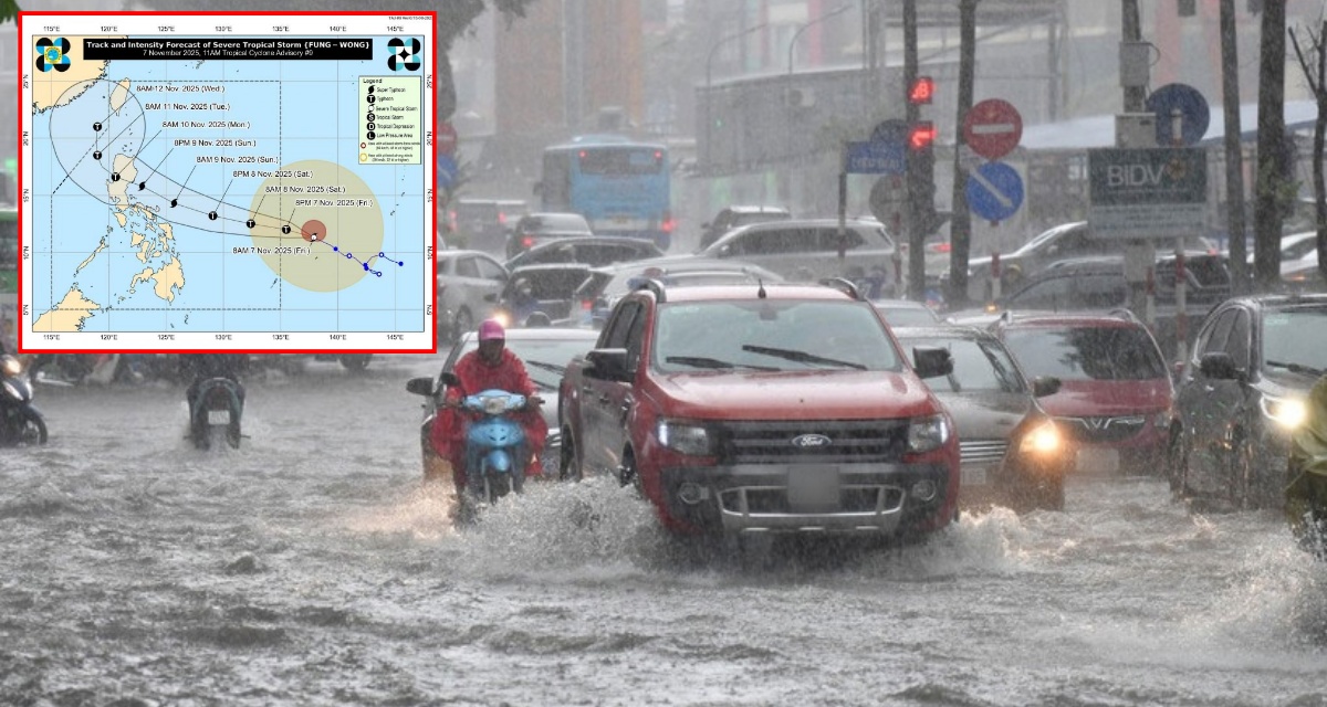 Siêu bão Fung-wong hình thành ngoài khơi: Hé lộ kịch bản cực đoan trước khi tiến vào Biển Đông
