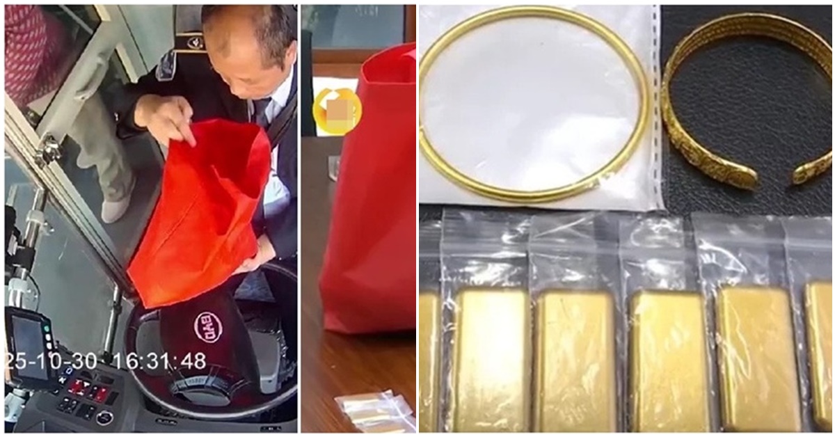 Người phụ nữ bỏ quên túi vàng trị giá hơn 1 tỷ trên xe buýt, may mắn được ‘người có tâm’ trả lại