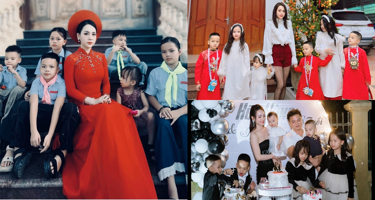 Người phụ nữ 34 tuổi 8 năm sinh 6 con, một mình chăm hết khi chồng đi xa, chi phí nuôi con gây choáng