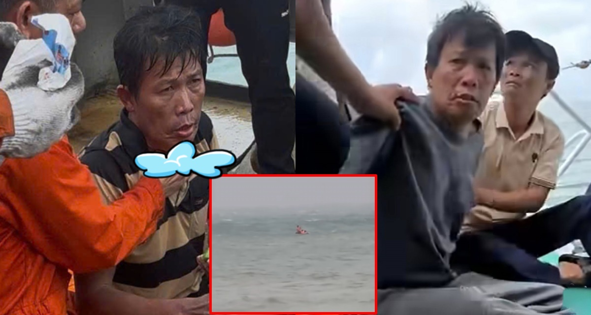 Phép màu đến với người đàn ông lao xuống biển cứu người giữa tâm bão, hé lộ tình trạng khi tìm thấy