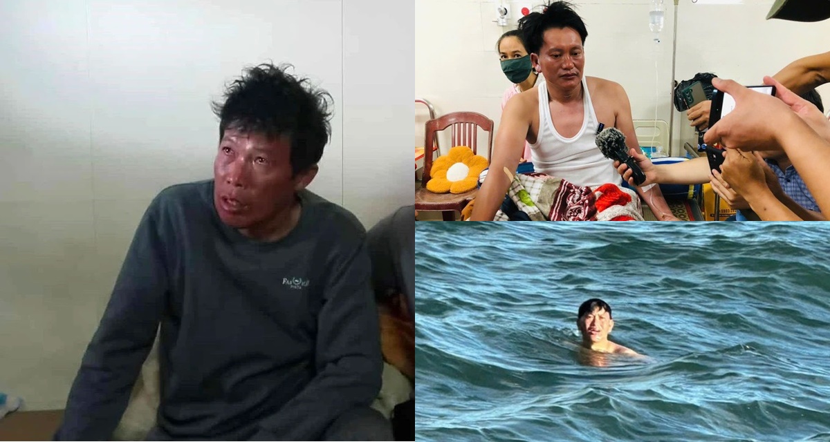 Lý do người đàn ông trôi dạt 2 ngày xuyên bão cởi bỏ áo phao và bản lĩnh người ngư phủ Quảng Ngãi