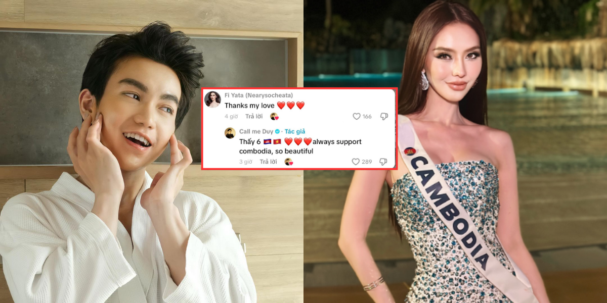 Động thái mới nhất của tiktoker Call me Duy sau chỉ trích kém duyên với đại diện Campuchia tại Miss Universe