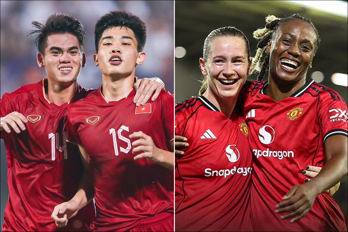 Lịch thi đấu bóng đá hôm nay: ĐT Việt Nam đại chiến Trung Quốc; Man Utd thắng lớn ở Champions League