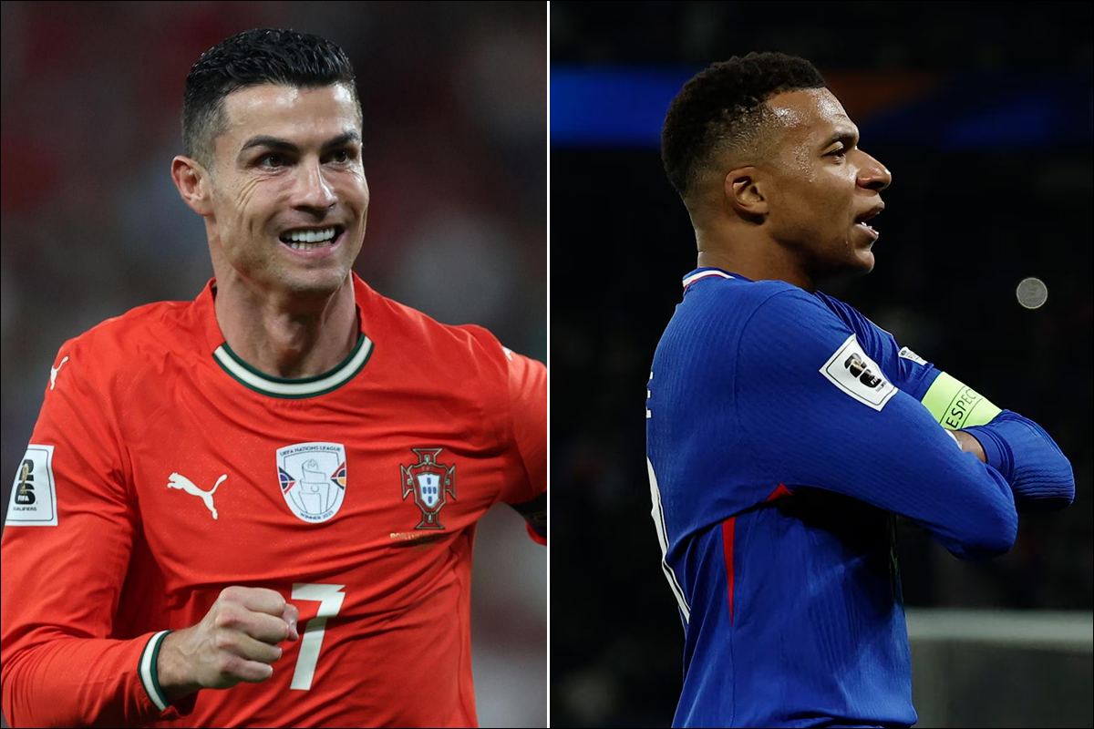 Lịch thi đấu VL World Cup châu Âu hôm nay: Ronaldo chính thức giành vé sớm; Mbappe lập kỷ lục?