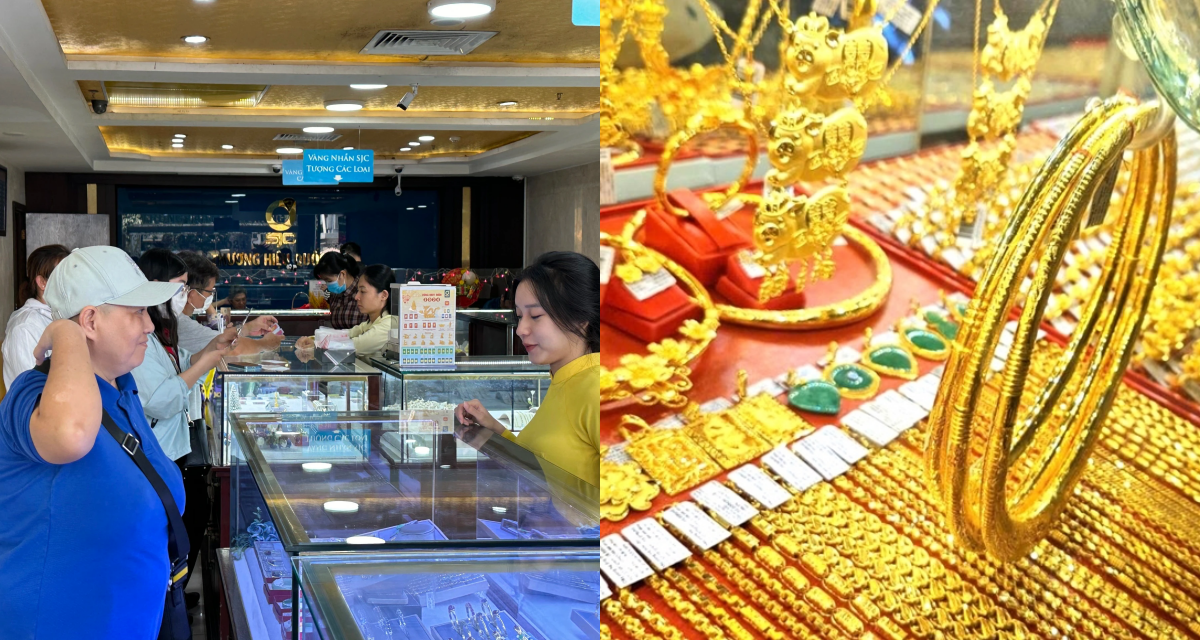 Giá vàng chốt phiên ngày 12/11 lao dốc: Vàng SJC, vàng nhẫn 9999 và vàng thế giới đồng loạt giảm