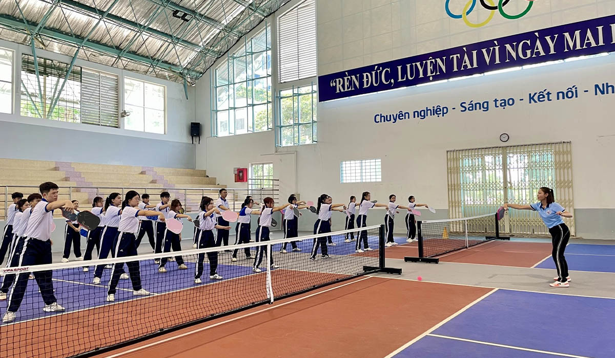 Pickleball \'làm mưa làm gió\' tại Việt Nam, thêm một trường đại học chính thức đưa vào giảng dạy