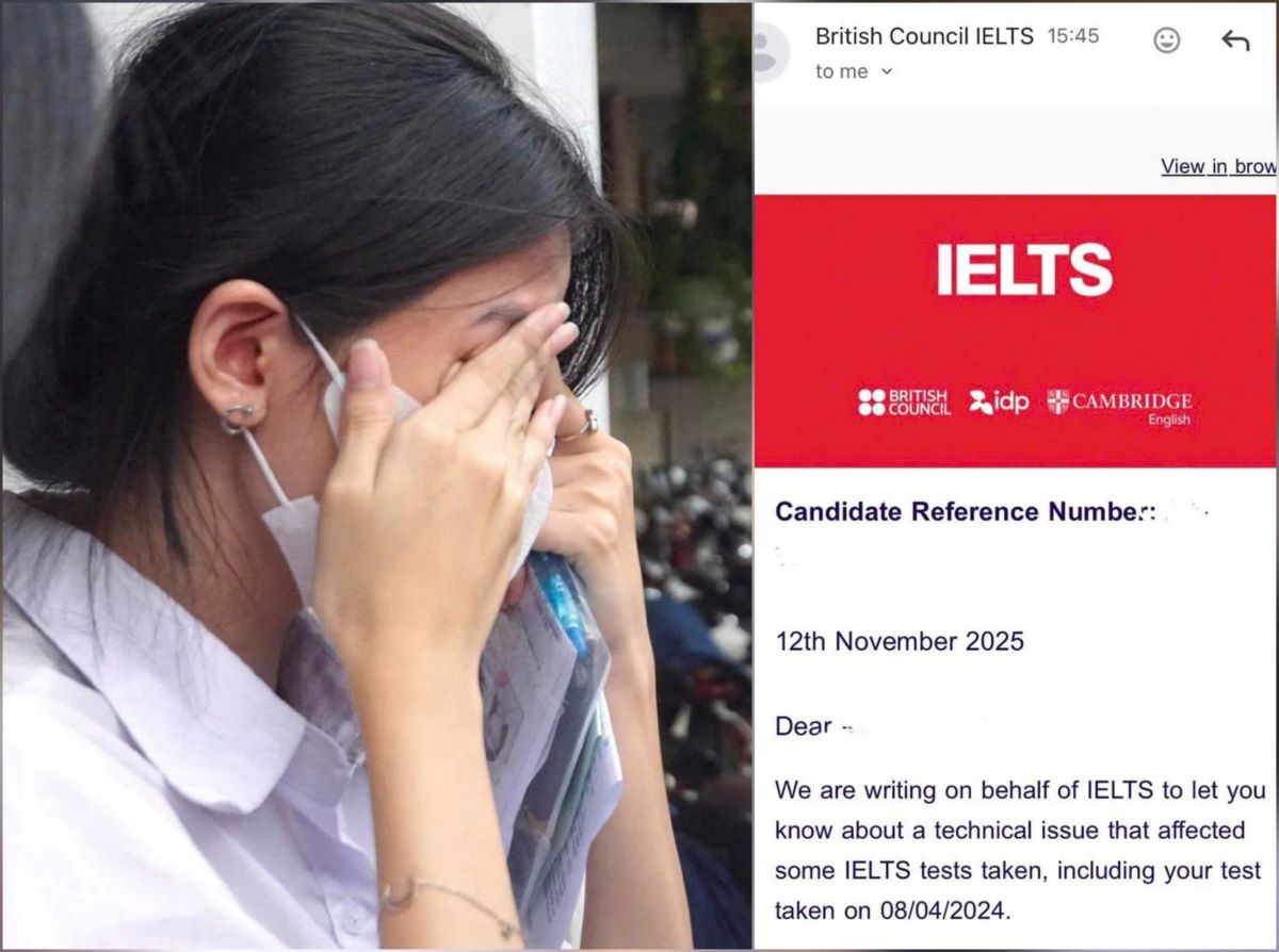 Loạt bài thi IELTS bị sửa điểm, thí sinh \'đứng ngồi không yên\' vì sợ rớt
