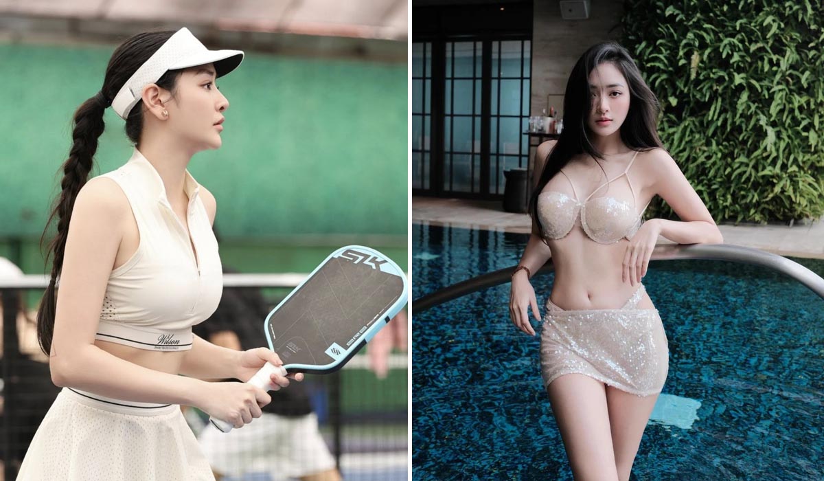 Nhan sắc chiếm trọn spotlight của \'đệ nhất mỹ nhân pickleball\': Điểm 10 từ trong sân đến ngoài đời
